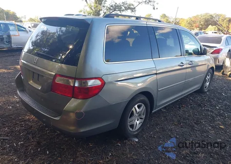 2007 Honda Odyssey Ex-L z USA, uszkodzony, nr VIN 5FNRL38767B090803